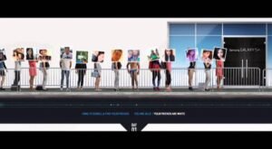 Qué Es La Fila Virtual Del SAT Y Cómo Funciona Para Los Usuarios 5 personas formadas esperando en fila virtual digital