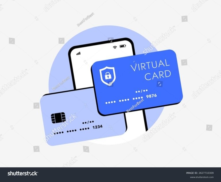 tarjeta debito con simbolos de pagos digitales