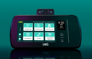 transferencia bancaria digital y reloj de tiempo real